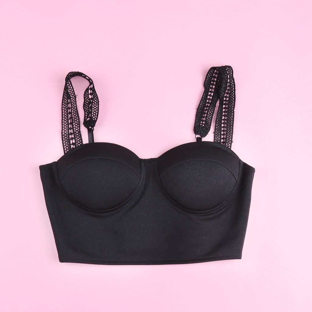 ÁO Toplette cup ngực không gọng Đen Basic CÔ KIM 7 | BigBuy360 - bigbuy360.vn