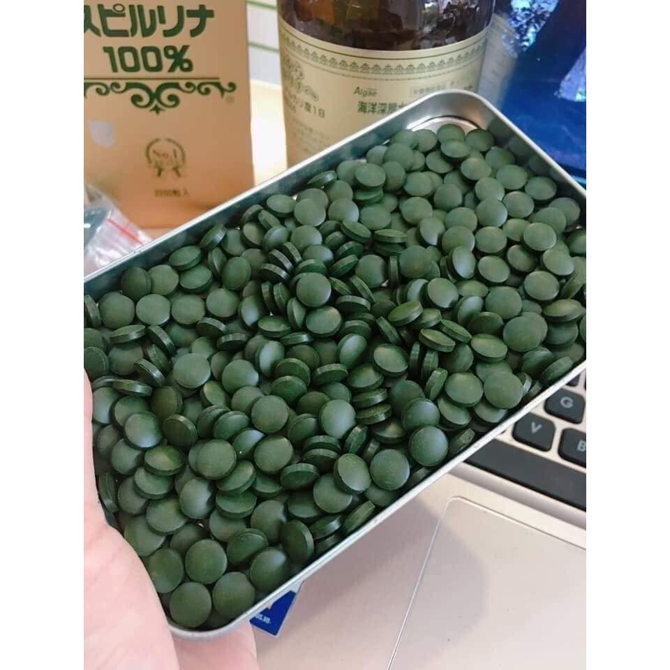 [Chuẩn Auth] Đẹp Da Với Hộp Tảo Xoắn Nhật Bản 2200 Viên, Mác đỏ (chính hãng Nhật) | BigBuy360 - bigbuy360.vn