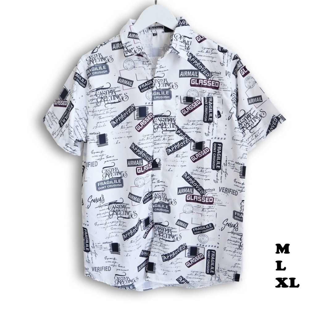 Áo Sơ Mi Nam Họa Tiết Hè Form Rộng Mặc Mát Phong Cách [NEW UNISEX]