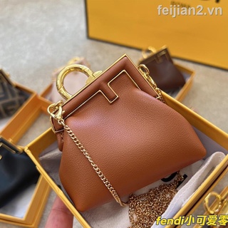 [spots] Ví (Túi Đeo Chéo Da Bò) Kẹp mini Thời Trang)