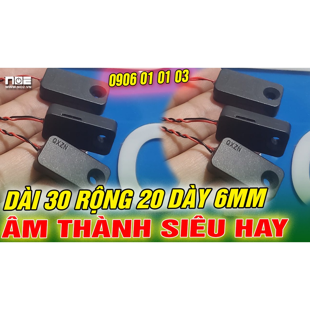 Loa độ laptop N38, hình chữ nhật DÀI 30 RỘNG 20 DÀY 6MM, ÂM THANH SIÊU HAY 8 ôm 2w