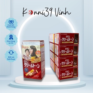 Nhuộm tóc phủ bạc thảo dược BIGEN đủ màu thời trang (5 màu) dành cho mọi loại tóc, độ tuổi - konni39 Vinh