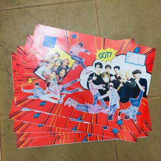 Bao vở kpop GOT7 bọc vở GOT7