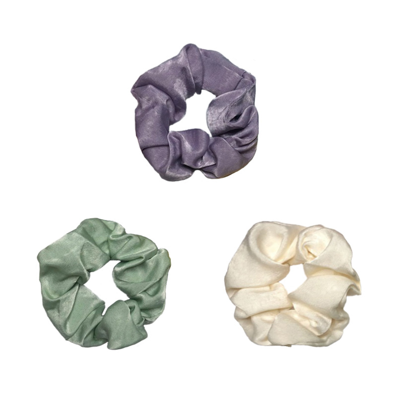 Dây Thun Buộc Tóc Dễ Thương Phong Cách Cổ Điển Dành Cho Nữ