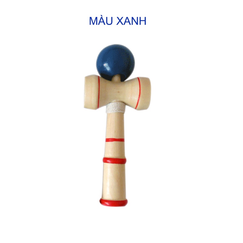 Đồ chơi tung hứng Kendama bằng gỗ tự nhiên, loại nhỏ KD3
