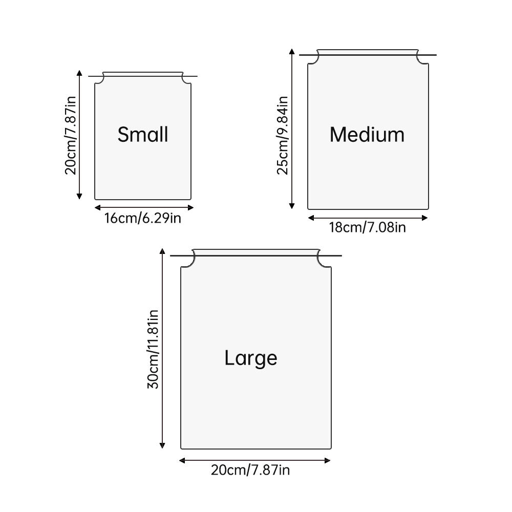 Túi Đựng Quần Áo Bằng Nhựa PVC Trong Suốt Chống Thấm Nước In Họa Tiết Trái Tim Xinh Xắn