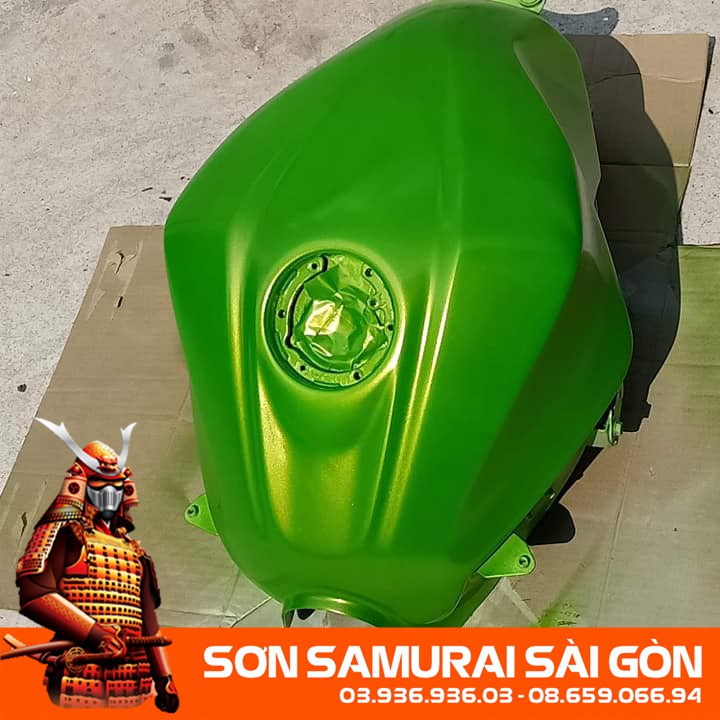 Y620* MÀU XANH LÁ/SƠN PHUN XE MÁY KUROBUSHI/ SAMURAI