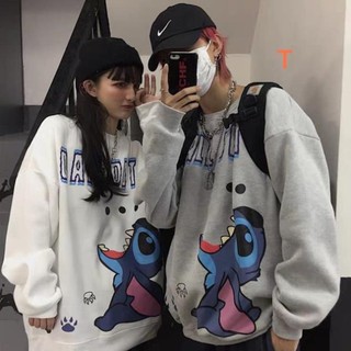 Chuyên sỉ áo đôi thú há mồm bo tay tr&đ mt