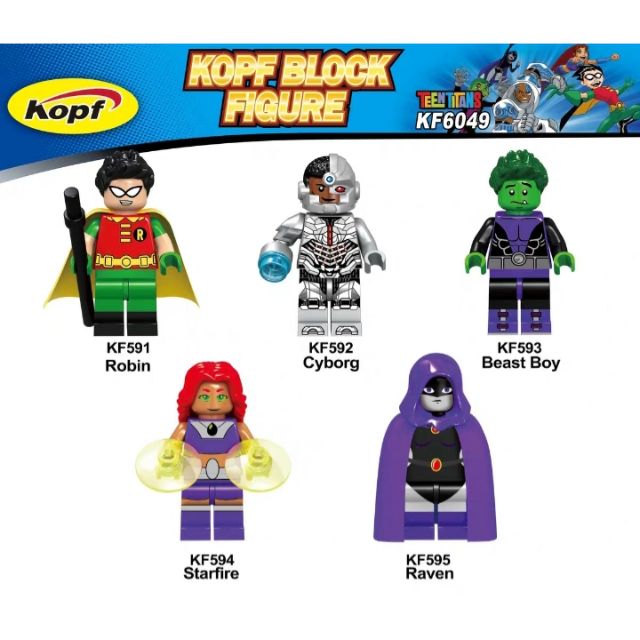 MÔ HÌNH [LEGO] TEEN TITANS
