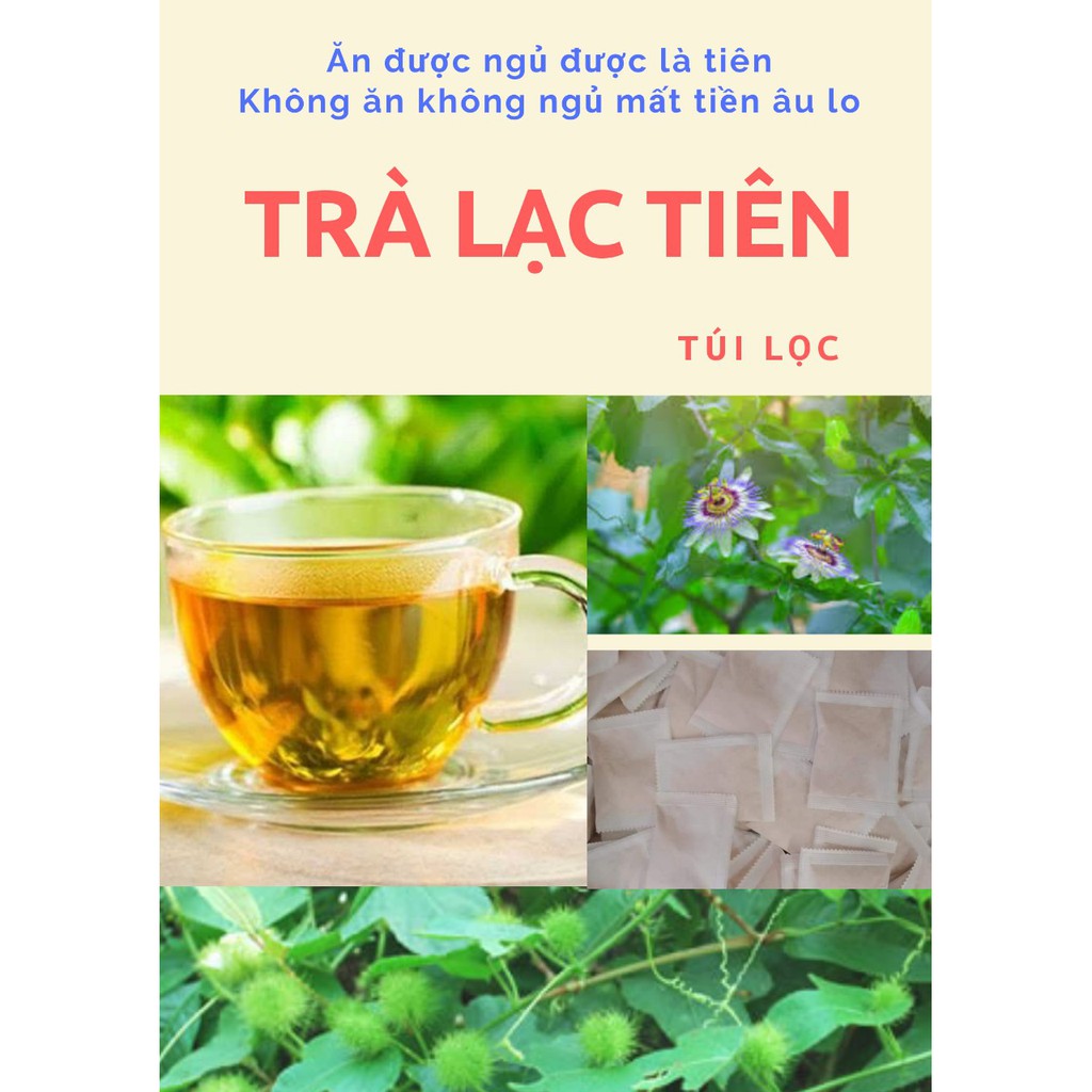 Trà LẠC TIÊN , Giảm Mất Ngủ, Căng Thẳng- 40 túi lọc