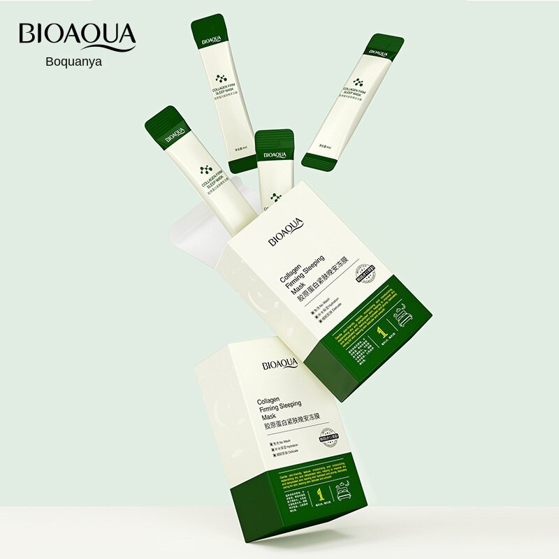 Hộp 20 Gói Mặt Nạ Thạch BIOAQUA Ngủ Dạng Gel