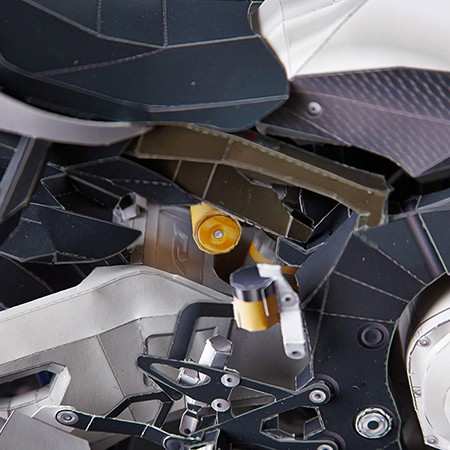 Mô hình giấy xe máy Yamaha YZF-R1M