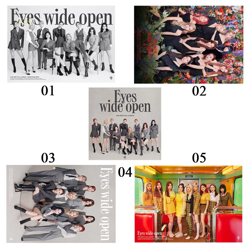 Kuhong TWICE Ngôi Sao Poster Mới Ablum FANCY YOU Poster Chất Lượng Cao Treo Vải Ảnh Cuộn Tranh Văn P