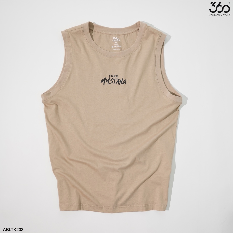 Áo tank top nam 360 BOUTIQUE ba lỗ thời trang - ABLTK203