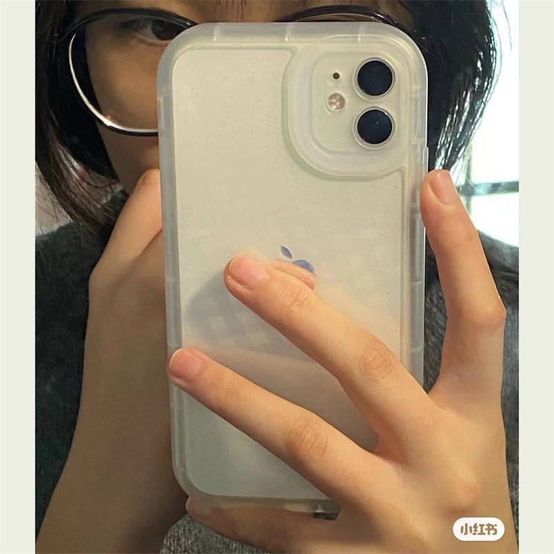 High Transparent Frosted Iphone13promax Little Red Book Recommendation XS/XR Apple 11 Phone Case 8plus Simple 12 sA1E