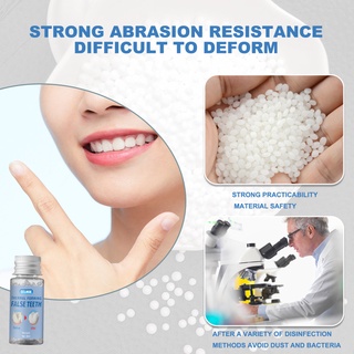 30g Resin Vampire Teeth Glue Temporary Tooth Replacement Material Tooth Filling Missing Denture Adhesive DIY Teeth Repair Dental
 techer