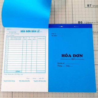 Hóa đơn bán lẻ A5 (2 liên)