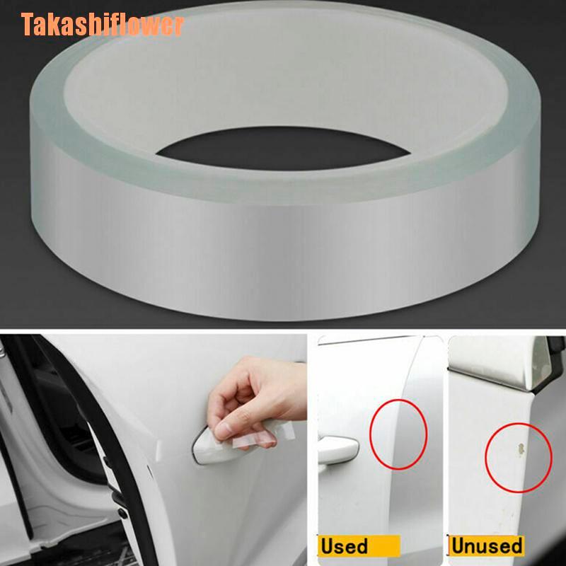1 Miếng Dán Bảo Vệ Cửa Xe Hơi Trong Suốt Tiện Dụng