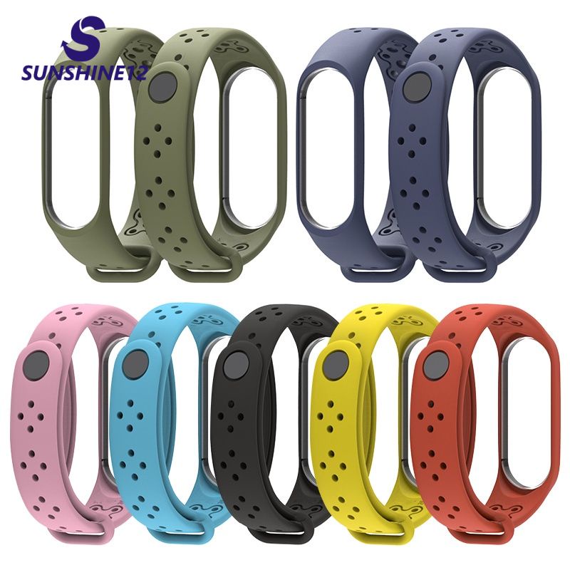 Xiaomi Mi Ban Nhạc 4 Dây Đeo Thay Thế Silicone Dây Đeo cho Xiaomi Mi Ban Nhạc 3 Miband 4 Thay Thế Ban Nhạc