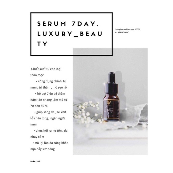 SERUM GIẢM MỤN THÂM 7day