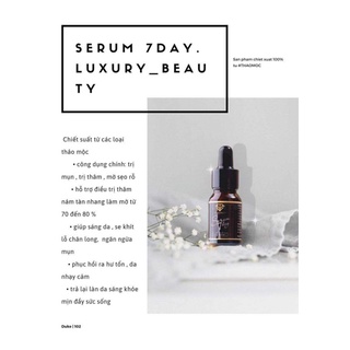 Serum giảm mụn thâm 7day