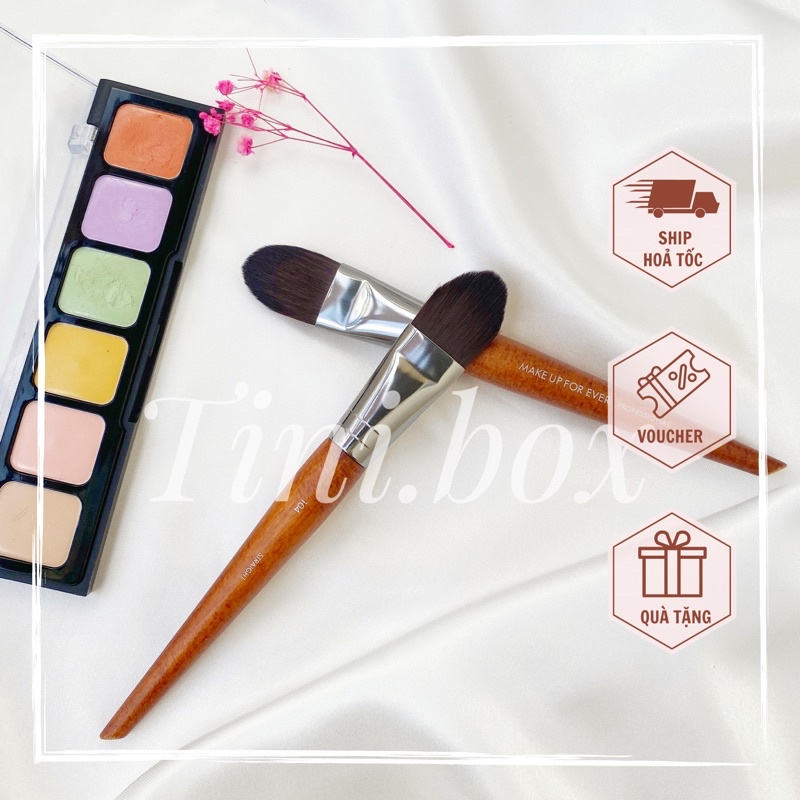 Cọ nền dẹt shape nhỏ Makeup Forever 104