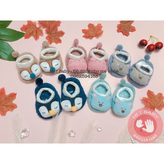 *tất sơ sinh hình thú cho bé sơ sinh siêu cute