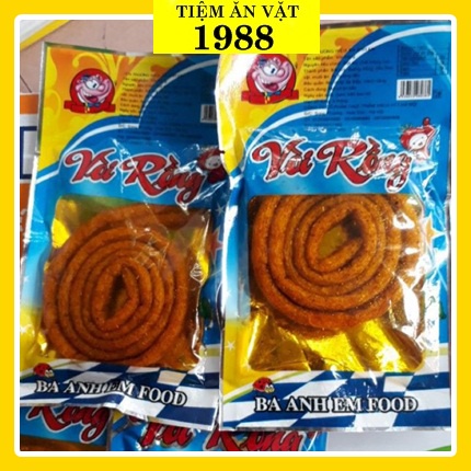 Gói Snack Vòi Rồng Đồ Ăn Vặt Cay Ngon Giá Rẻ Cổng Trường
