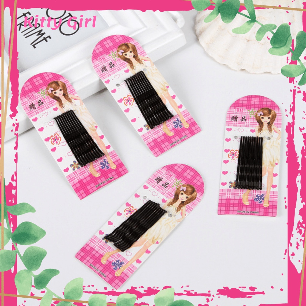 Kẹp Gim Chữ U Cố Định Tóc Set 10 Gim Kẹp Tóc