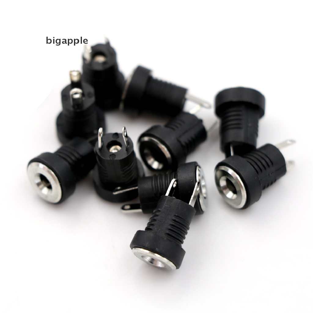 Set 10 Đầu Nối Jack Cắm Nguồn DC 3.5 mm x 1.35mm Tiện Dụng