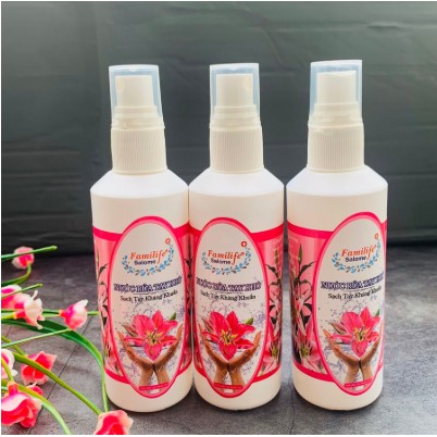 Chay xịt rửa tay khô kháng khuẩn Salome Familife 120ml