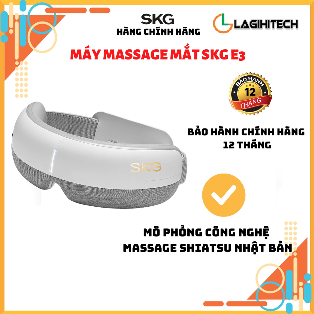 Máy massage mắt SKG E3/ SKG E7 - Hàng Chính Hãng