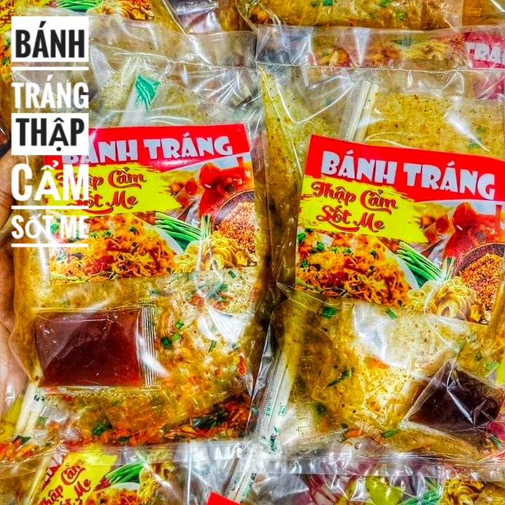 Bánh Tráng Thập Cẩm Sốt Me