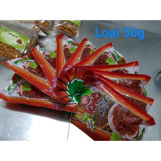 [FREESHIP TỪ 99K] KHÔ GÀ LÁ CHANH 500gram