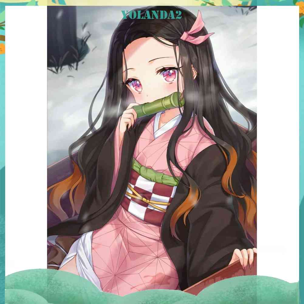 Toàn Bộ Bộ Tranh Thêu Chữ Thập 11CT DIY Hình Anime Đẹp Mắt