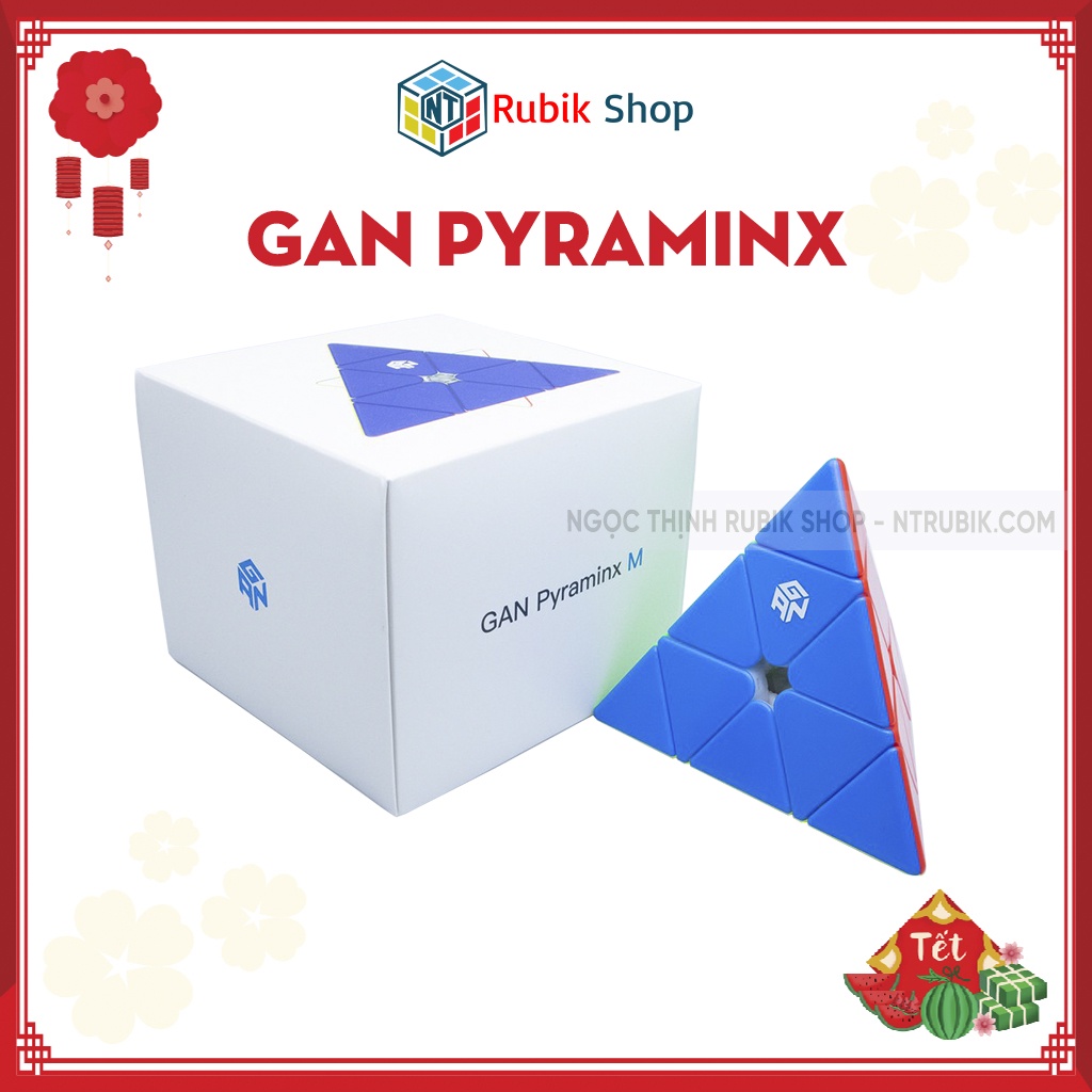 Siêu Phẩm Rubik Gan Pyraminx - Kim Tự Tháp Có nam châm 3 phiên bản thumbnail