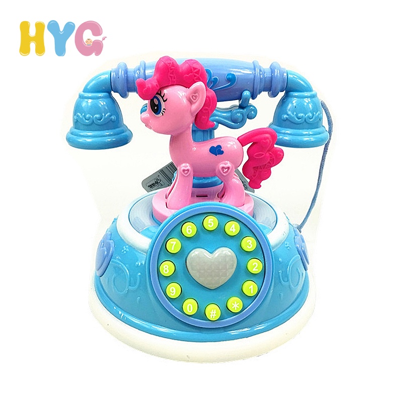 Điện thoại đồ chơi HYG Toys có đèn và nhạc cho bé