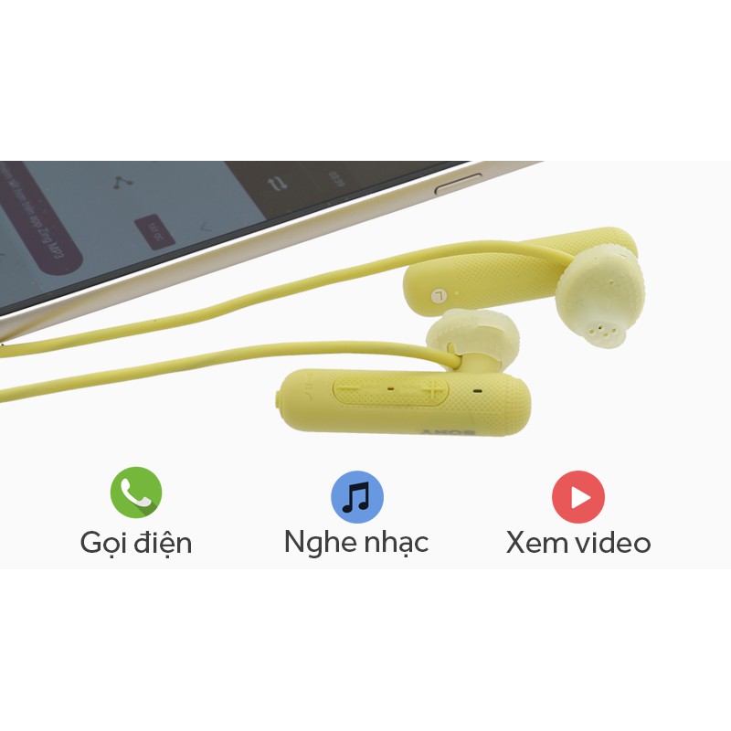 [Mã ELMS5 giảm 7% đơn 300k] Tai nghe Bluetooth Sony WI-SP500