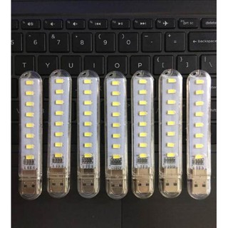 Đèn Led 8 Bóng Cực Sáng Cắm Cổng USB (loại tốt)