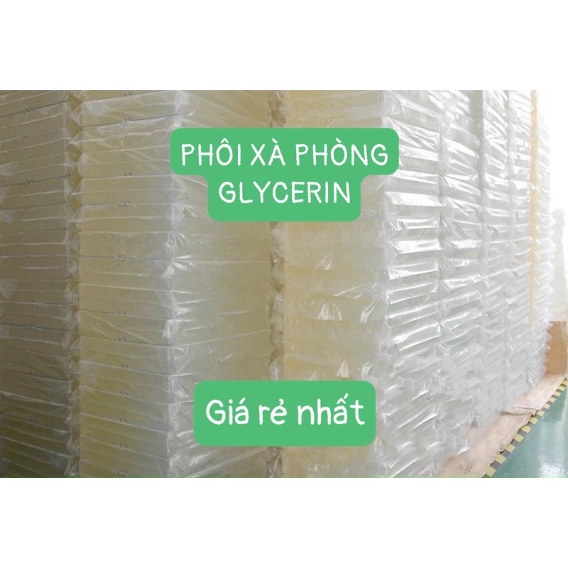 1 kg phôi xà phòng glycerin-nguyên liệu làm xà bông hanmade