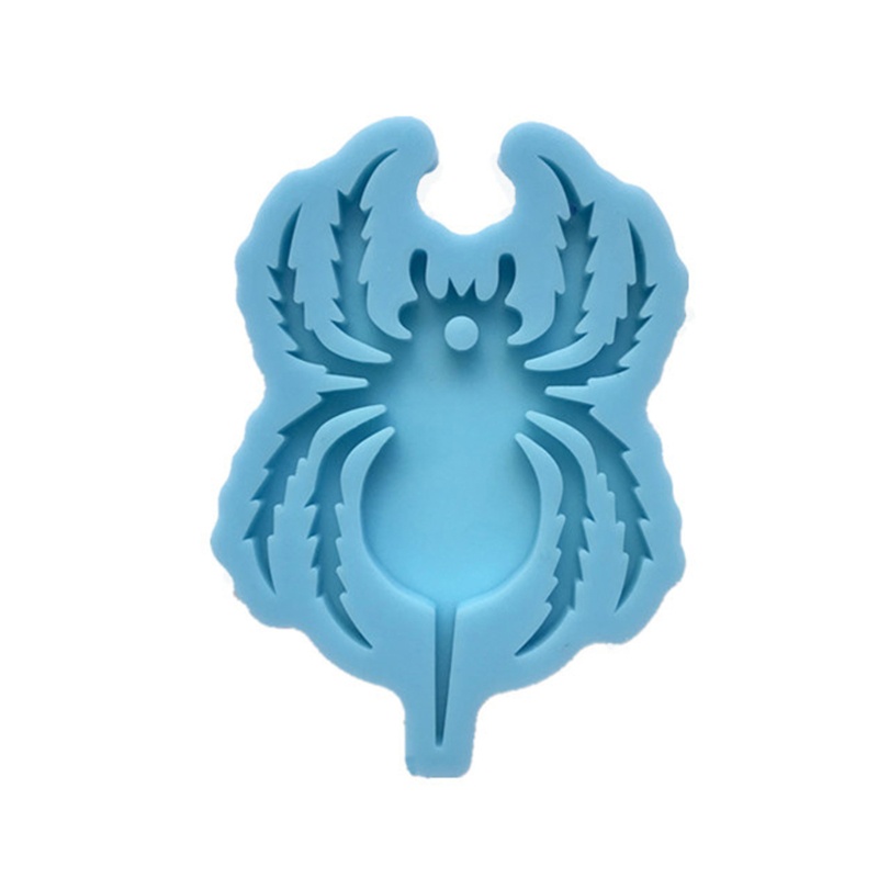 Khuôn Silicone Làm Móc Khóa Hình Phù Thủy Halloween DIY