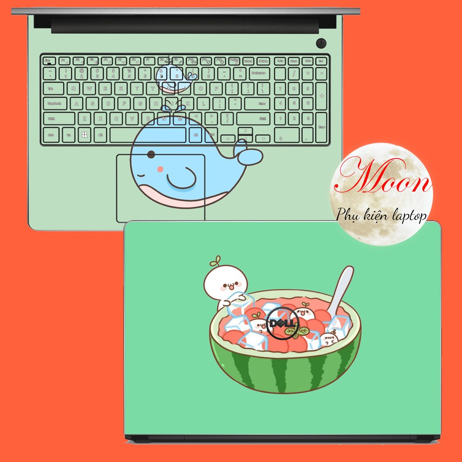 [CUTE ]Skin Laptop-Dán Máy Tính Tất Cả Các Dòng:Dell, Hp, Acer, Asus, Macbook,.. phụ kiện moon.