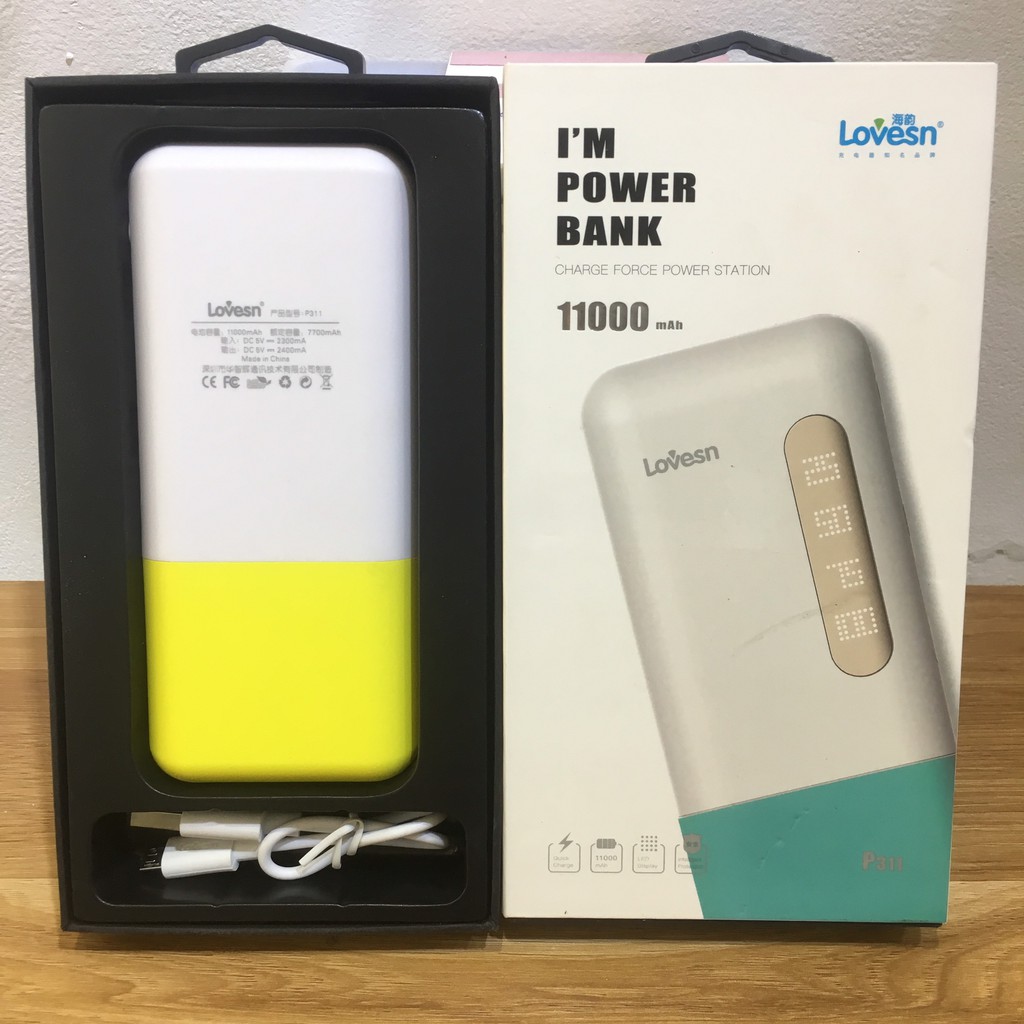 Sạc dự phòng P311 lovesn 10.000mAh