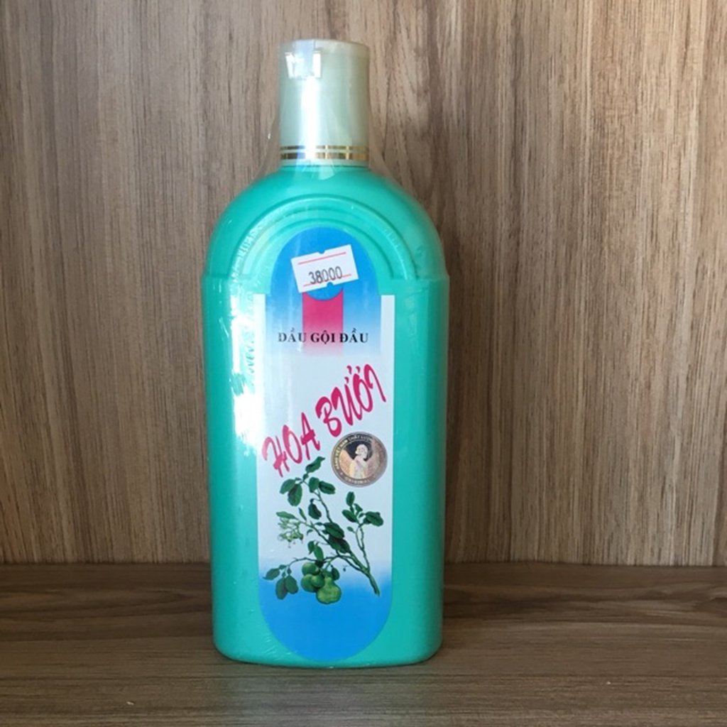 Dầu gội hoa bưởi Thorakao - tinh dầu vỏ bưởi thiên nhiên 500ml