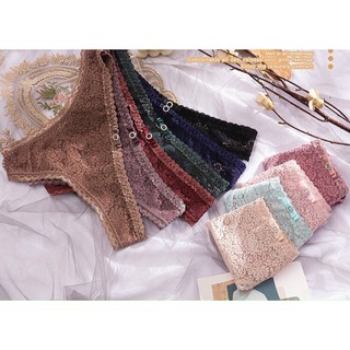 Combo 5 quần lọt khe ren Beautiful Spring 8031 – Quyến rũ, mềm mại, đa sắc