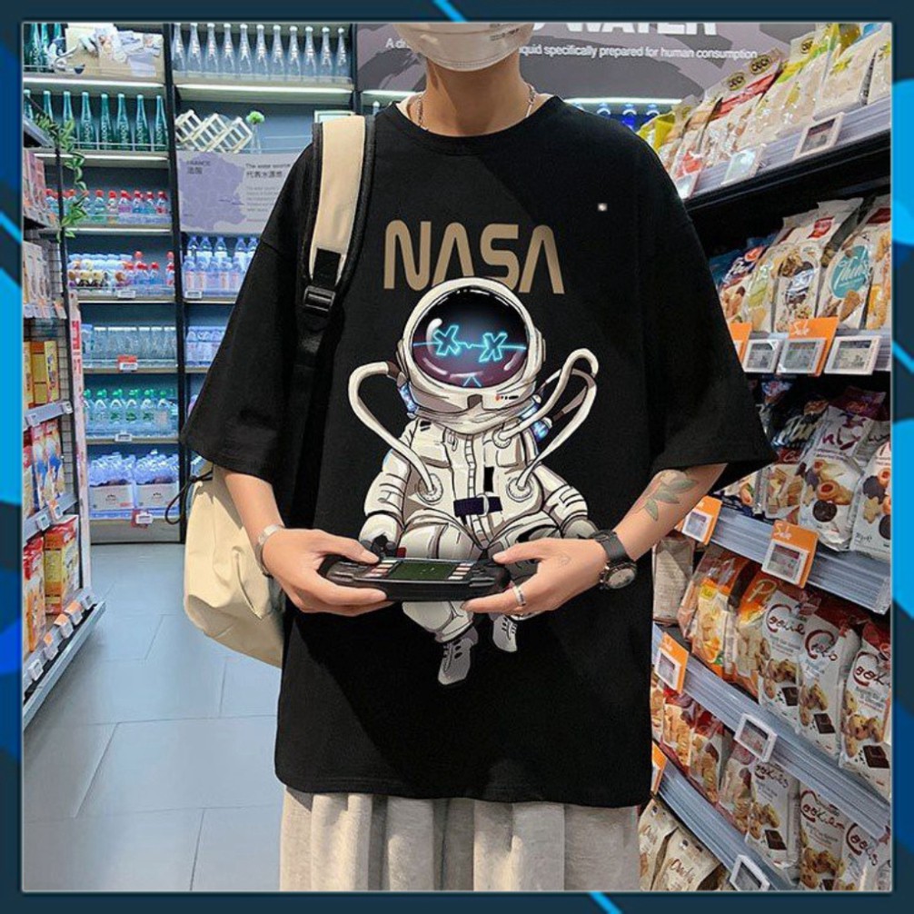 Áo Thun Tay Lỡ Form Rộng NASA Siêu Hot🍁 Unisex nam nữ đều mặc được | BigBuy360 - bigbuy360.vn
