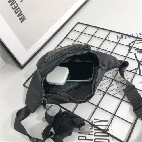 [Mã 2611THTRANG100K hoàn 10% xu đơn 99K] Túi đeo chéo nam nữ vải chống nước phong cách Hàn Quốc - Túi bao tử nam TC83 | BigBuy360 - bigbuy360.vn