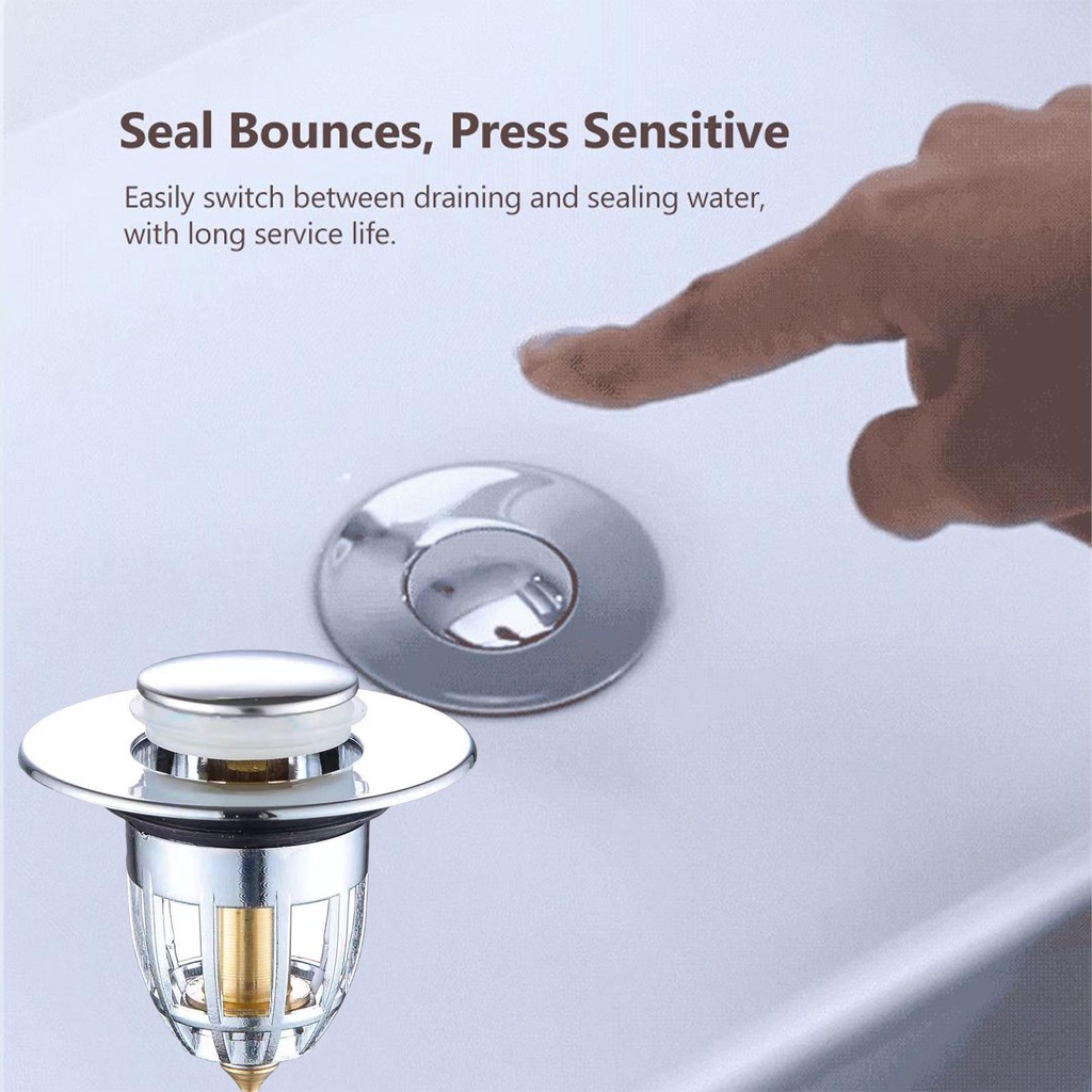 Nút Nhấn Xả Nước Cho Bồn Rửa Mặt S6L3