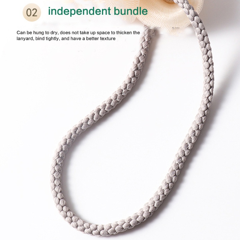 Bông Tắm Lưới Cỡ Lớn Tẩy Tế Bào Chết Làm Sạch Cơ Thể Cho Nam Và Nữ YOUYO