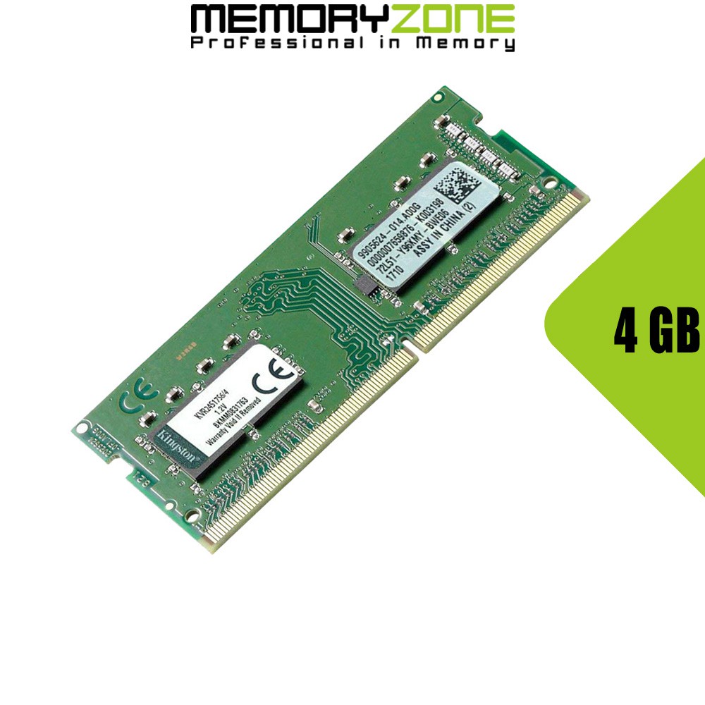 [Mã ELMS05 giảm 5% đơn 300k]Ram Laptop Kingston DDR4 4GB Bus 2400 KVR24S17S6/4 | BigBuy360 - bigbuy360.vn